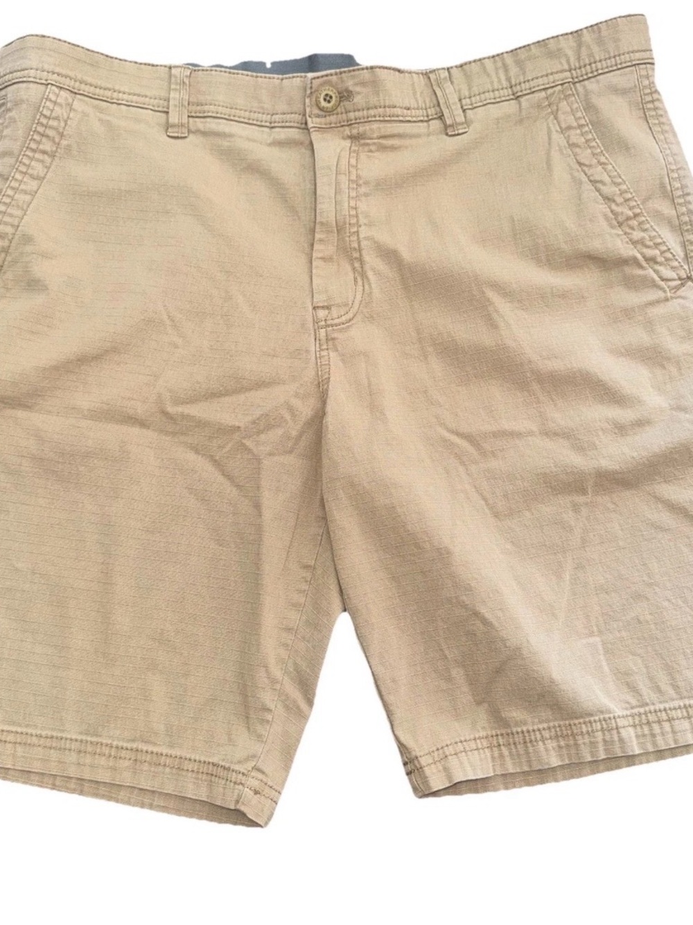 Weather Proof Flex Shorts Mens *40 Khaki Utility Trail Outdoor Hiking Ripstop